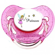 Tétine personnalisée Prénom Fée