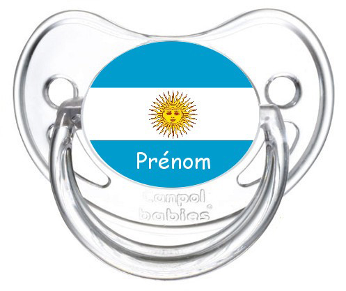Ttetine Personnalisee Drapeau Argentine Et Prenom