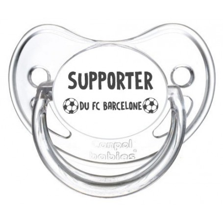 Tétine foot Supporter FC Barcelone