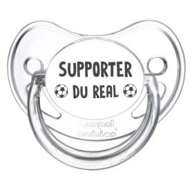 Tétine foot Supporter Real Madrid
