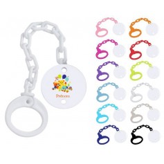 Attache tétine personnalisée Ourson jouets Prénom