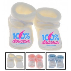 Chaussons bébé 100% Douceur