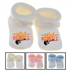 Chaussons bébé Mini Rebelle