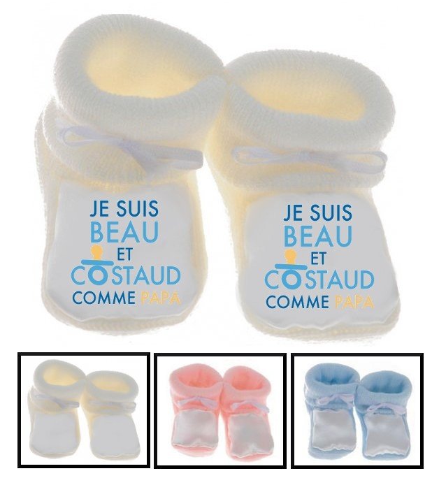 Chaussons Bebe Beau Et Costaud Tetinebebe