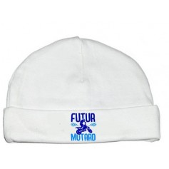 Bonnet bébé Futur motard