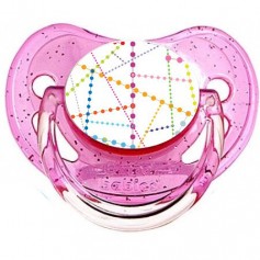 Tétine de bébé molécule