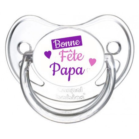 Tetine Personnalisee Bonne Fete Papa Tetinebebe