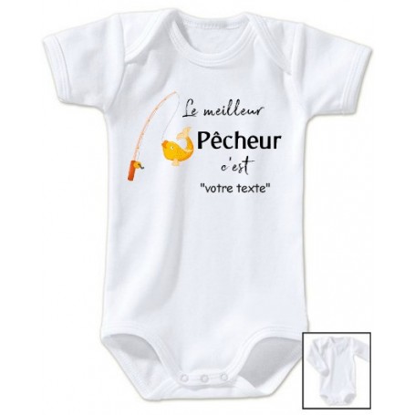Body bébé Adorable Chipie personnalisé avec le prénom de votre choix