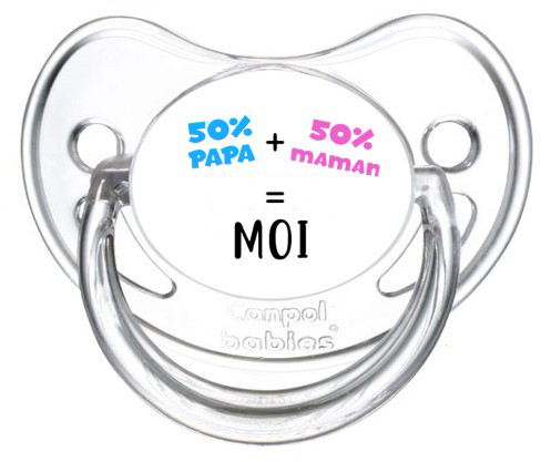 Tetine Personnalisee Papa Maman Moi Tetinebebe