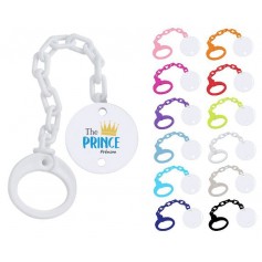 Attache tétine personnalisée The Prince Prénom
