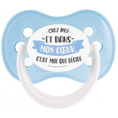 Tétine bébé personnalisée C'est moi qui décide