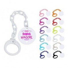 Attache tétine mon papa m’adore à l’infini fille