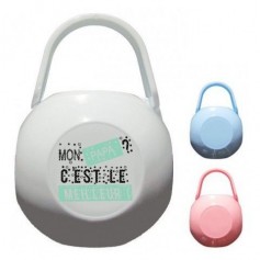 Boite à tétine mon papa c’est le meilleur garçon