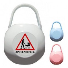 Boite à tétine apprenti papa