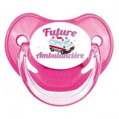 Tétine bébé future ambulancière