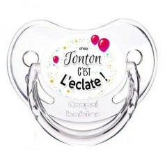 Tétine bébé chez tonton c'est l'éclate