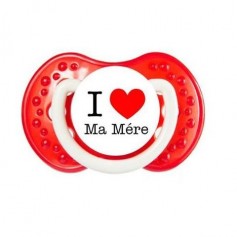 Tétine de bébé j'aime ma mère