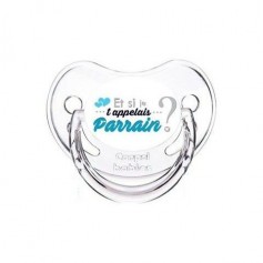tétine de bébé demande de parrain