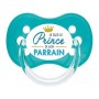 Tétine de bébé je suis le prince de mon parrain