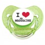 Tétine bébé i love you marraine