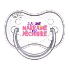 Tétine de bébé j'ai une marraine qui déchire