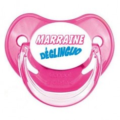 Tétine de bébé marraine déglinguo