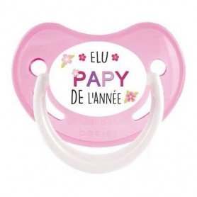 Tétine de bébé élu papy de l’année fille