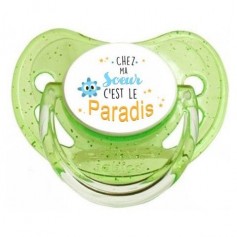 Tétine de bébé chez ma sœur c’est le paradis garçon